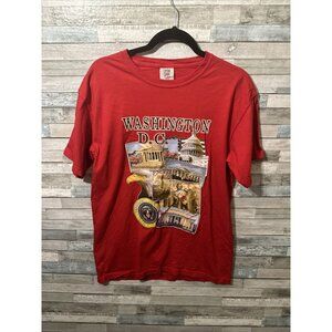 Comfort colors Washington DC T-shirt red size Medium